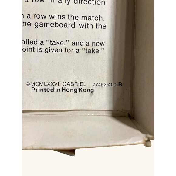 Vintage Gabriel Take 5 Strategy Board Game Hi-Q Puzzle No. 77452 For Ages 7 & Up - Picture 6 of 9